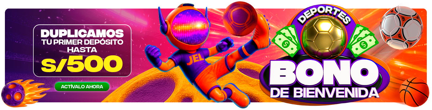 BONO DE BIENVENIDA, OBTEN EL DOBLE EN TUS APUESTAS DEPORTIVAS