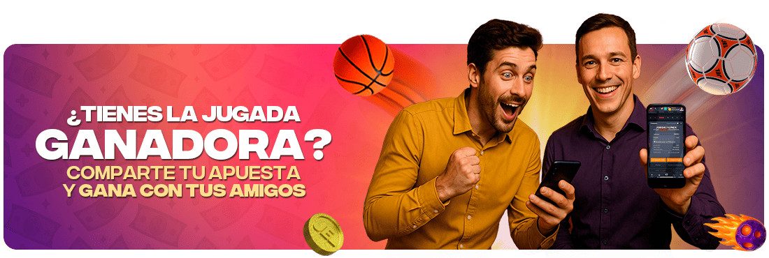 Comparte tu Ticket, donde tu pronóstico se convierte en la victoria de muchos.