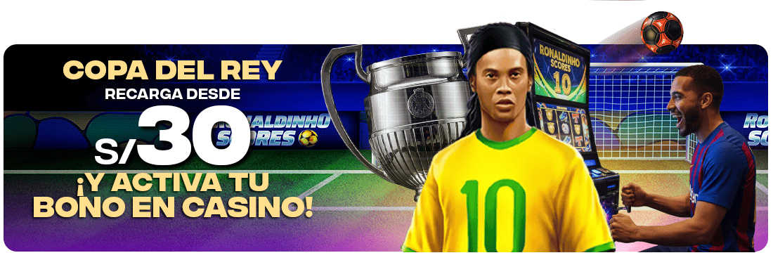 Gana S/20 en BONO CASINO